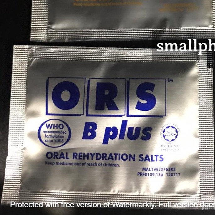 ORS Oral Rehydration Salt Plus (Original / Orange) 1 Sachet | Shopee ...