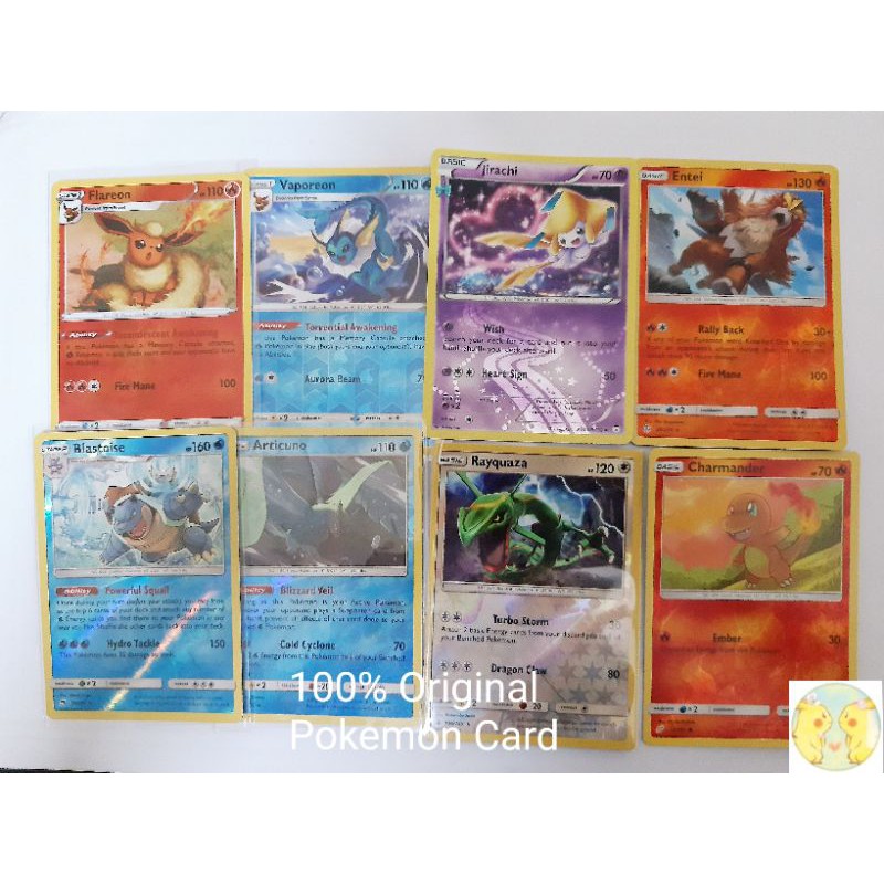 Pokemon Card TCG : Reverse HOLO ( Blastoise, Articuno, Vaporeon ...