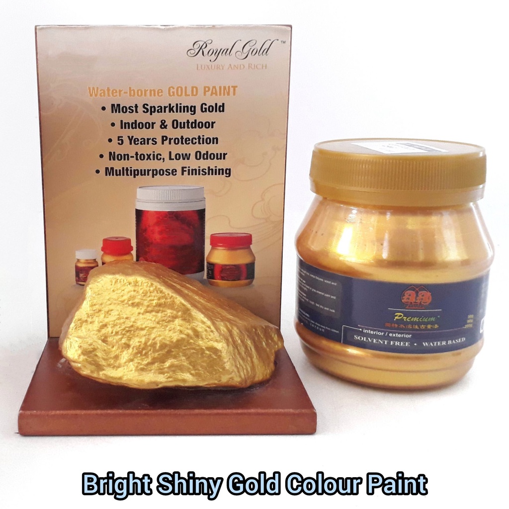 NIPPON Gold Paint Acrylic Paint Water Based Interior & Exterior