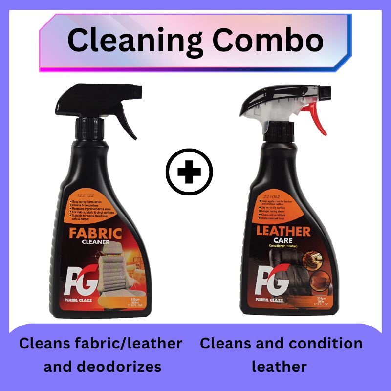 PG FABRIC CLEANER X 2 SETS (500ML) - CAR CARE INTERIOR