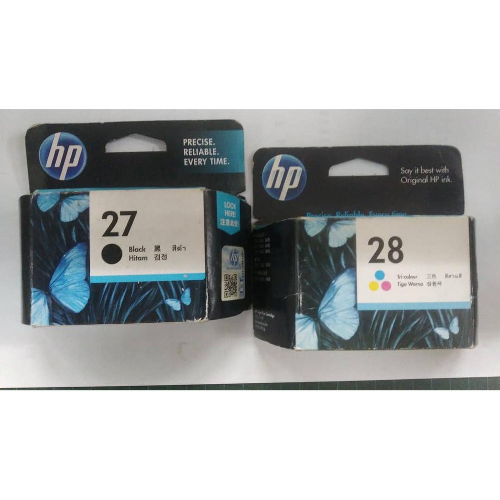 HP INK CARTRIDGE 27&28 (EXPIRED) Shopee Malaysia
