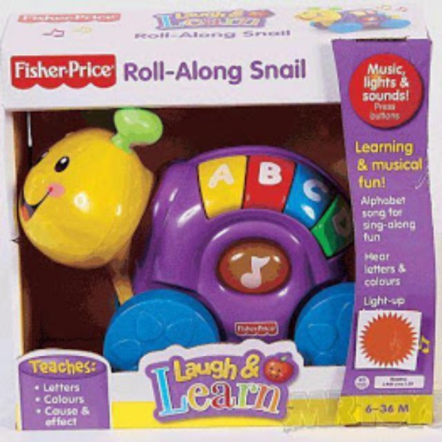 Fisher price cheap roll along snail