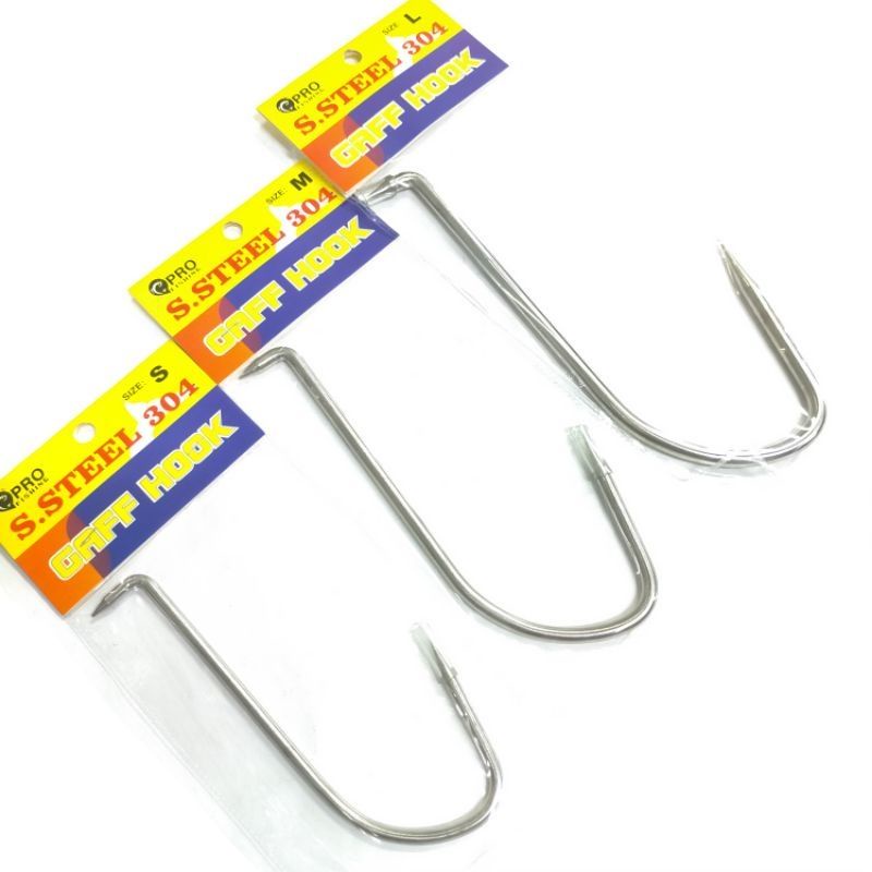 PRO FISHING GAFF HOOK STAINLESS STEEL 304