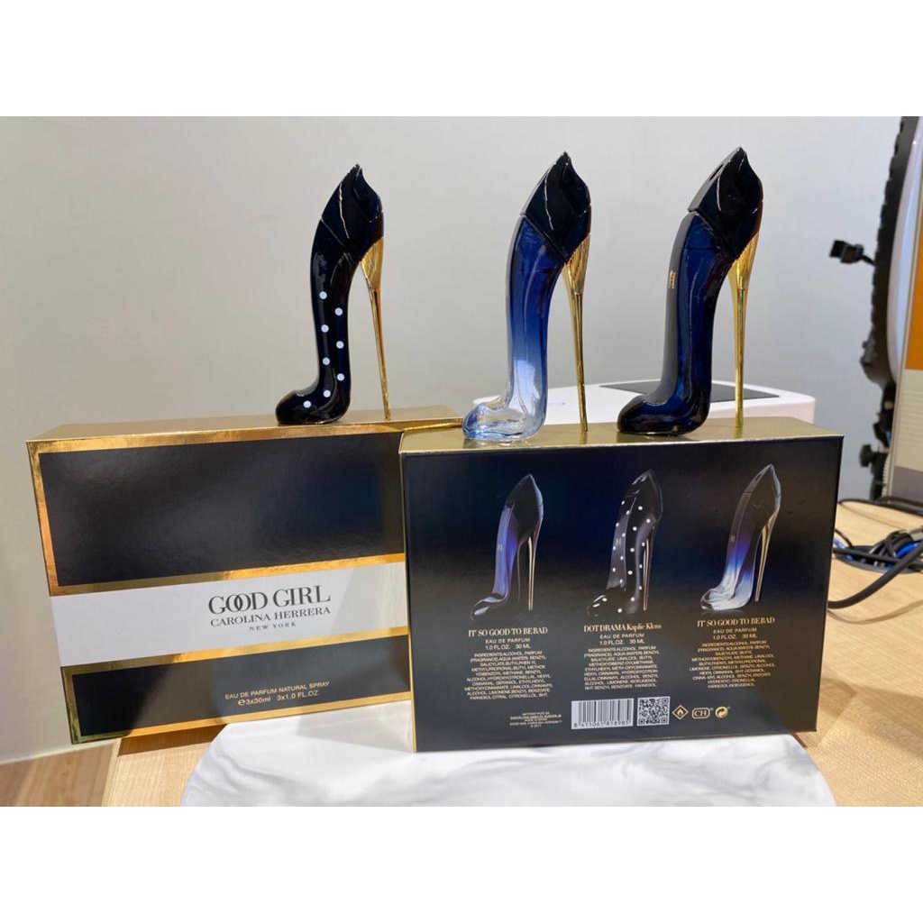 Carolina Herrera Good Girl High Heels Perfume Gift Set With 4x30ml