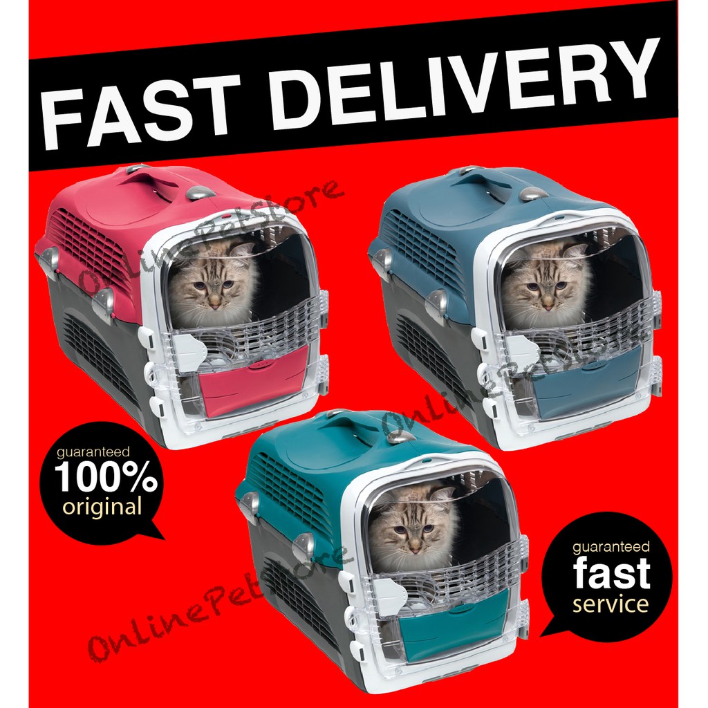 Catit Cabrio Carrier Cat Dog Pet Shopee Malaysia