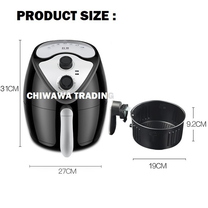 air fryer khind air fryer haier air fryer philips 3.0L Electric Air