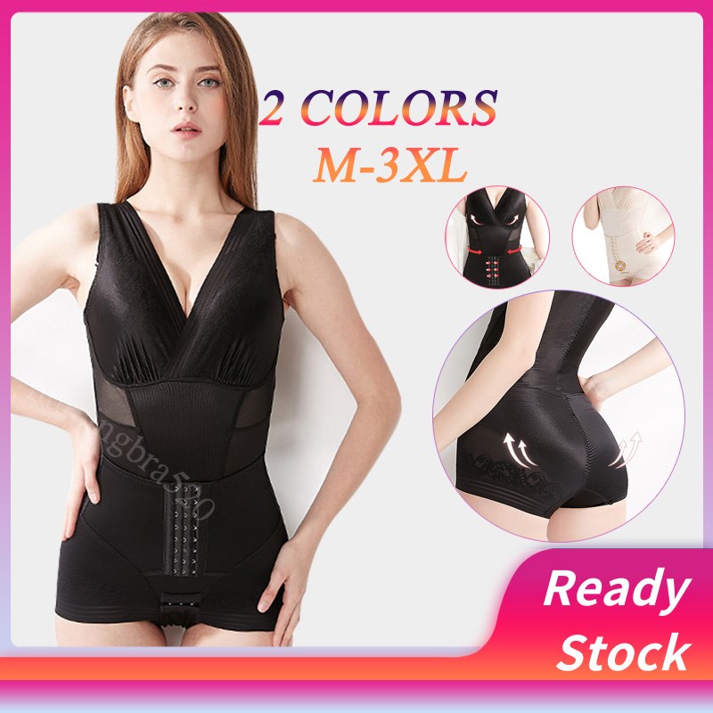 Front Breasted Belly Shapewear Onepiece Corset 3091 Shopee Malaysia