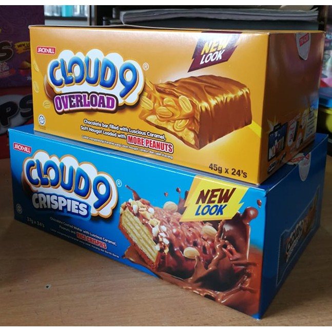 CLOUD 9 OVERLOAD 45G CRISPIES 37G (24PCS) Shopee Malaysia