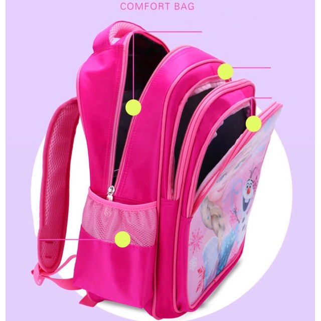 Spot [NEW ARRIVAL] Frozen Sofia school bag primary school bag primary school bag beg sekolah