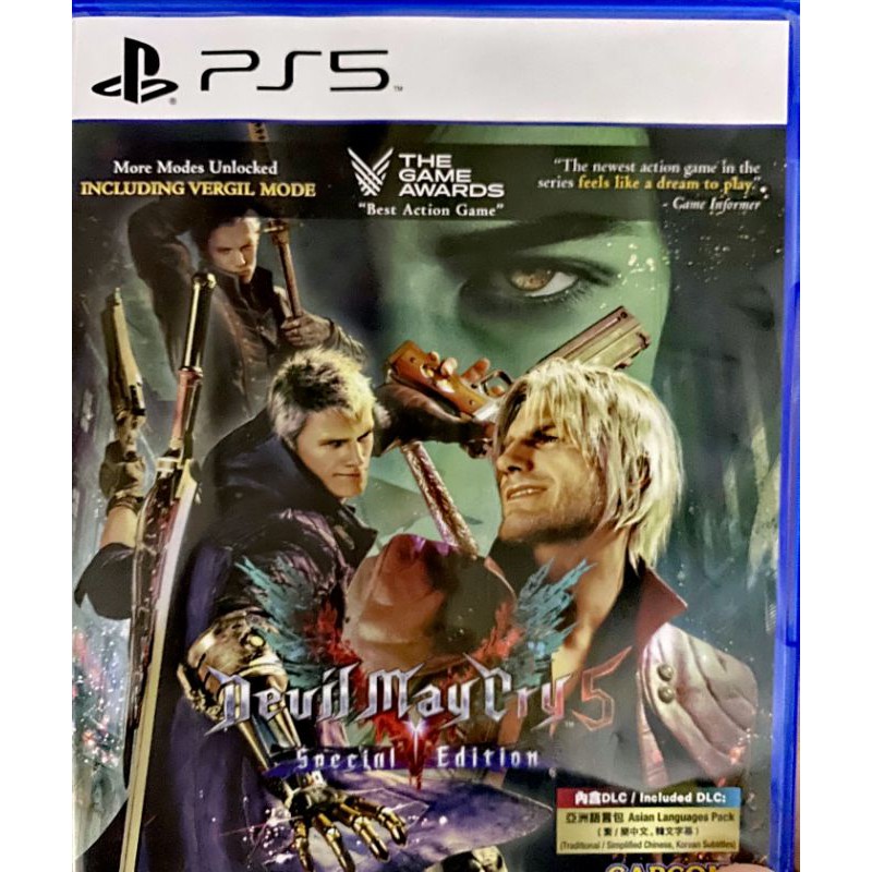 Used Ps5 Devil May Cry 5 Special Edition English Chinese Version