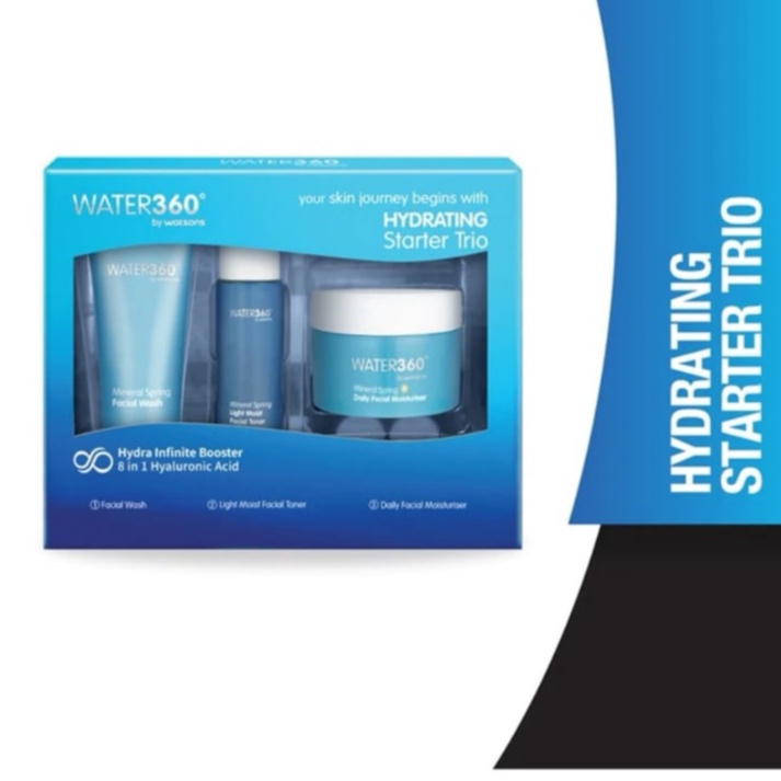 WATER360 BY WATSONS Mineral Spring Travel Set 1s | Shopee Malaysia