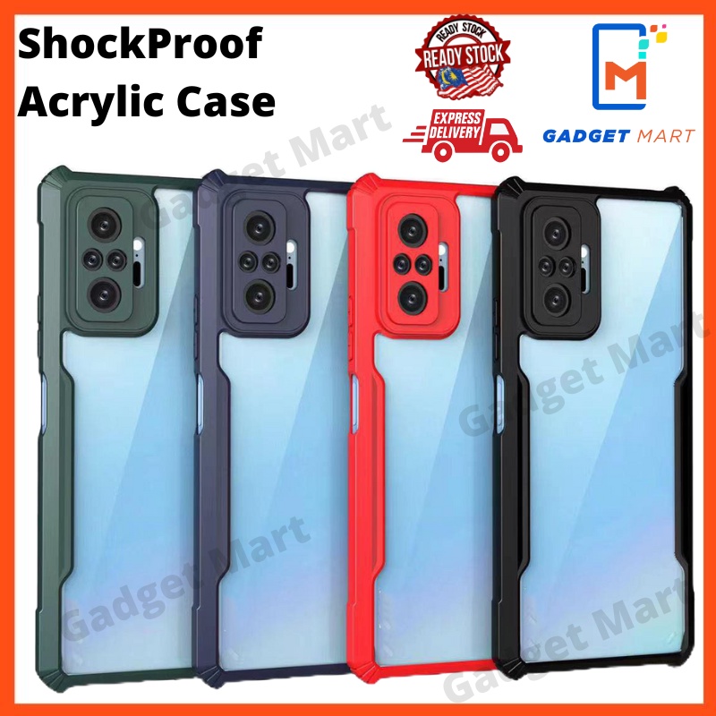 Xiaomi Poco F4 Gt F3 F1 X4 X3 Gt 5g Acrylic Shockproof Case Cover Casing Shopee Malaysia 6511