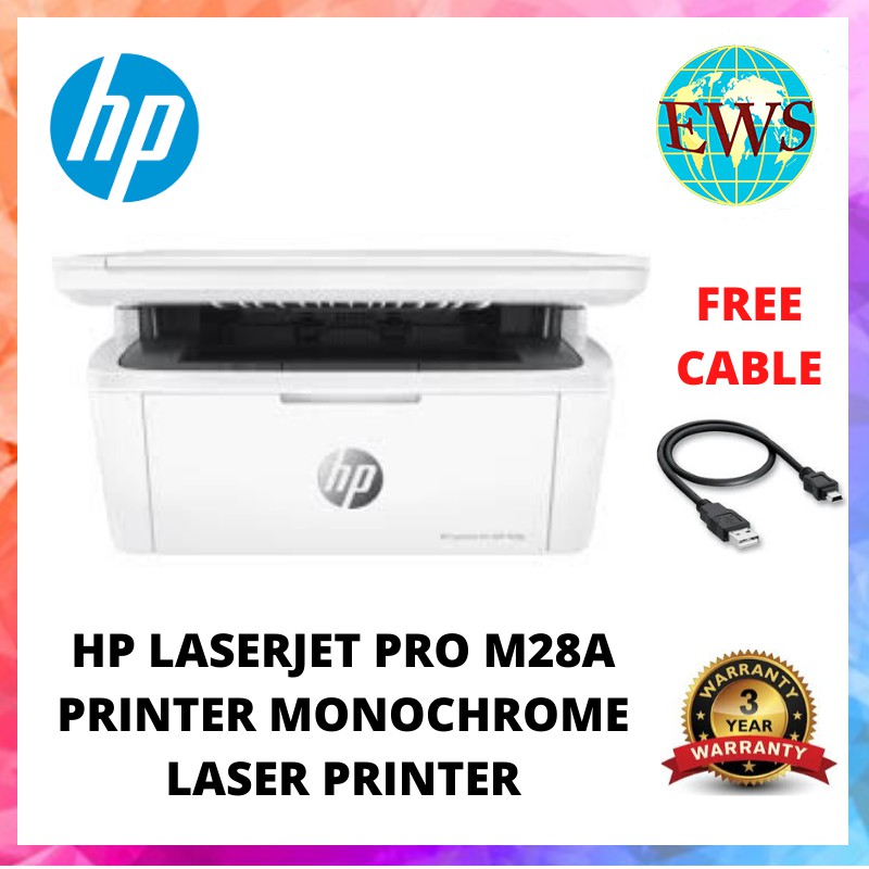 HP Laserjet Pro M28W Printer Power Cord