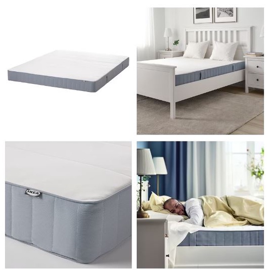 VESTMARKA EX HAFSLO Sprung mattress Spring Mattress Firm Extra Firm Single Queen King Foam Mattress Bed Shopee Malaysia