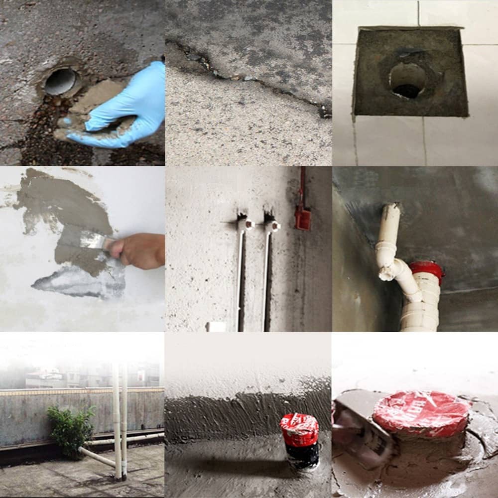 Waterproof Cement 3 Mins Quick Dry Simen Kalis Air Cepat Kering 1Kg ...