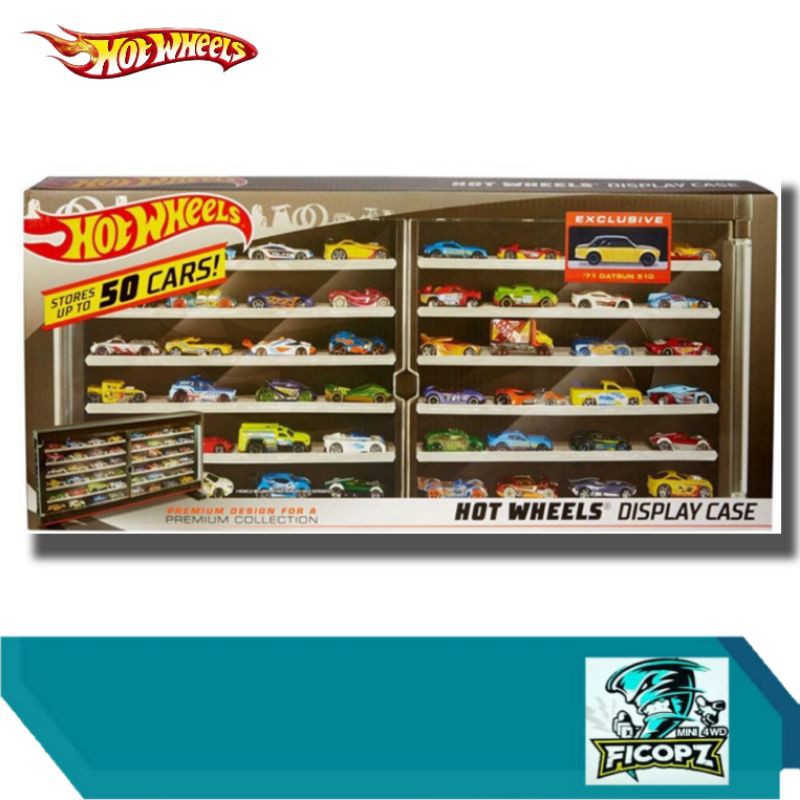 Hot wheels sale display case datsun