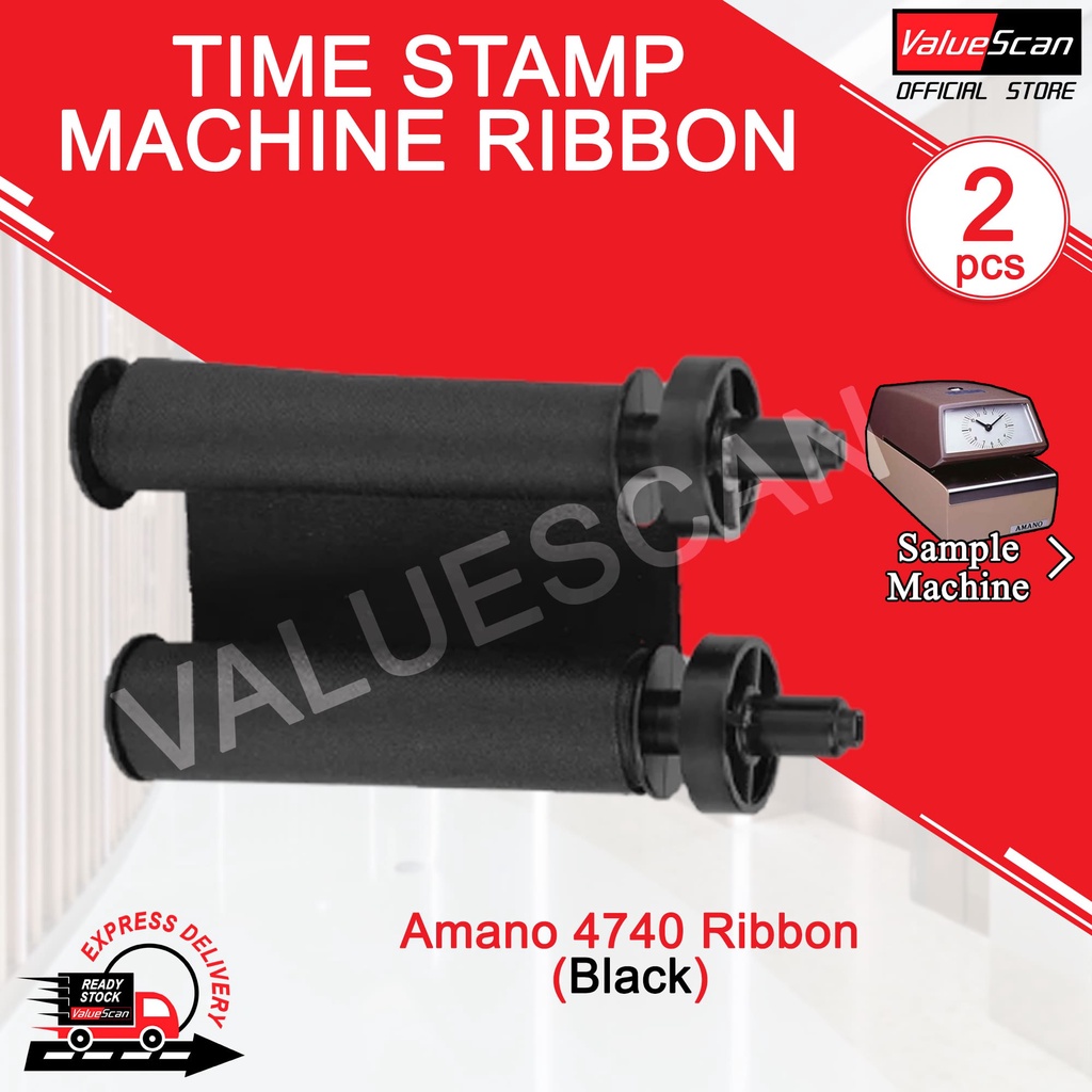 Time Stamping Machine Ribbon - Amano 4740 Ribbon | Shopee Malaysia
