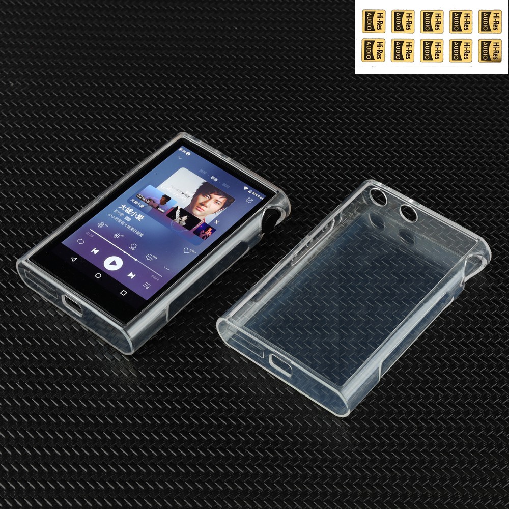Soft Tpu Protective Shell Case for SHANLING M3X MP3 Music Player (Clear