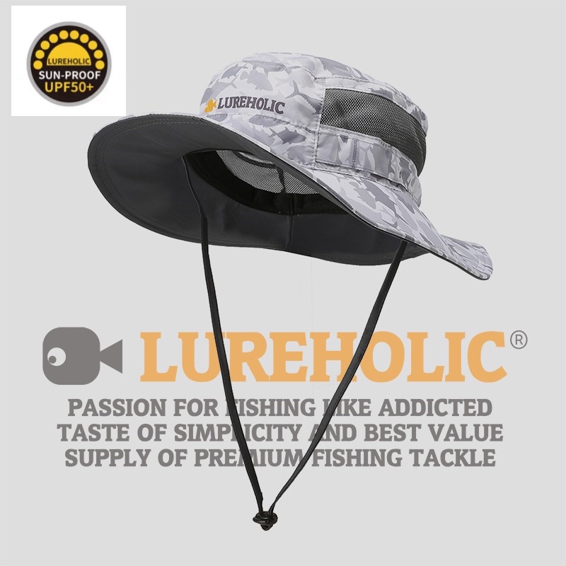Lureholic UPF50+ Sun Proof Fishing Hat