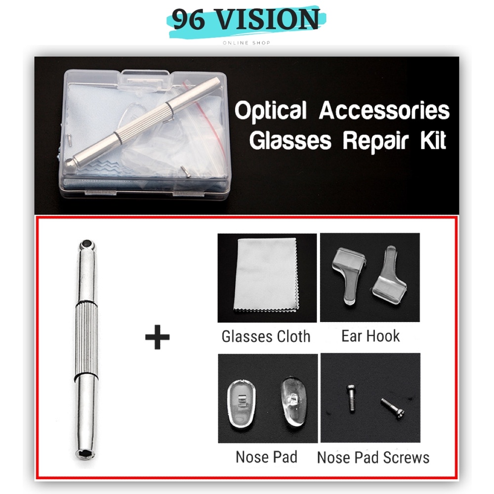 Optical Glasses Repair Kit Spectacle Repair Tool Kit with Mini