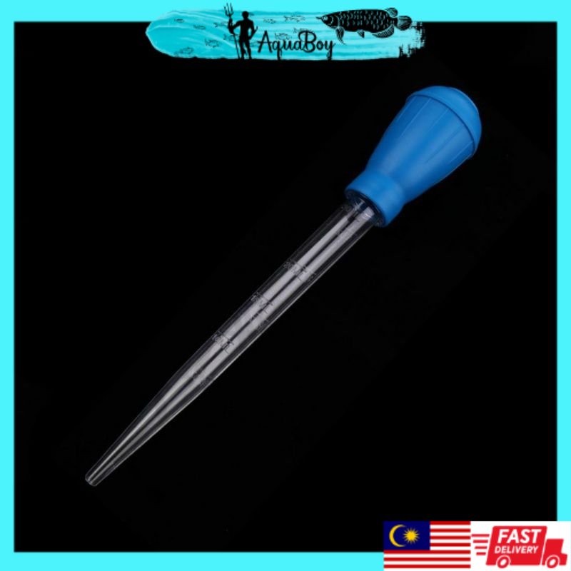 30ml Pipette Dropper for Betta Guppy/ Penyedut Tahi Ikan Betta Guppy ...