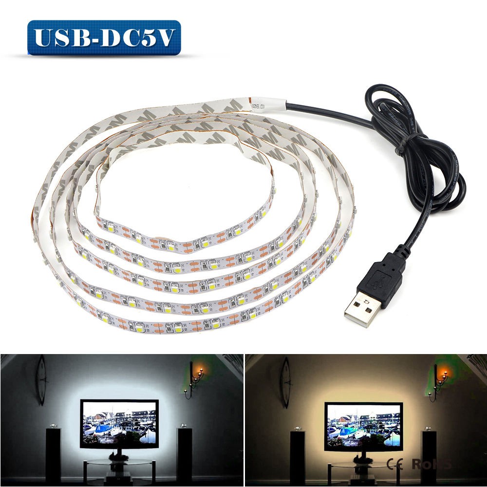 LED TV Hintergrundbeleuchtung APP, MY LAMP 2.5M LED Strip USB