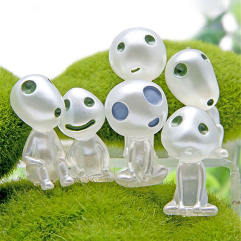 Princess Mononoke Forest Spirit Elf Kodama Luminous Glow In The Dark ...