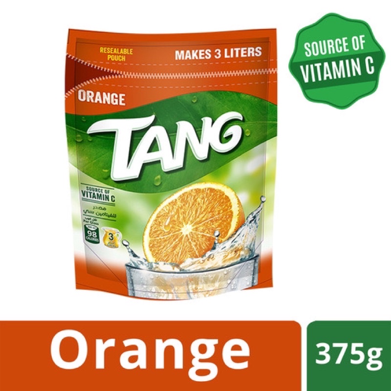 Tang Juice Powder Orange Flavor 375g Shopee Malaysia