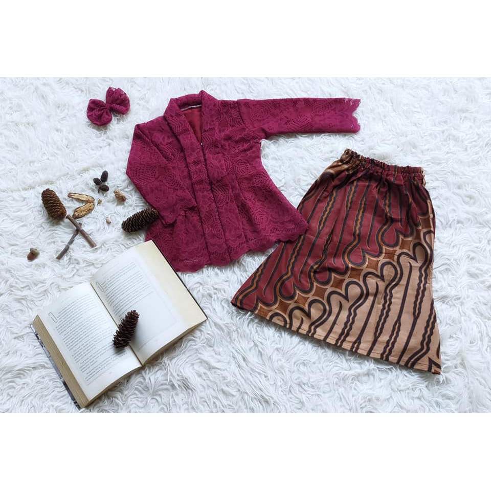 Kebaya ANAK/KEBAYA LACE Brocade/KEBAYA MELAYU Series A2/ KEBAYA KIDS