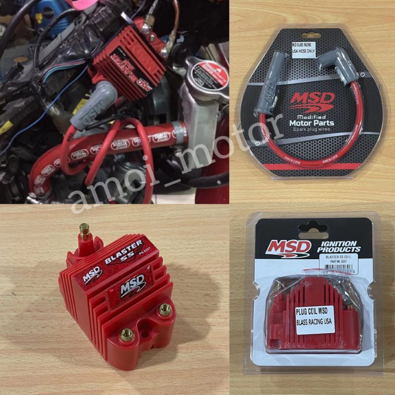 UNIVERSAL MSD IGNITION COIL RACING PLUG COIL MSD RACING LC135 Y15ZR