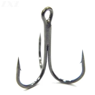 500pcs/lot Super Sharp Anchor Hook Sea Fishing Treble Hook Size 14-3/0# Triple  Hooks