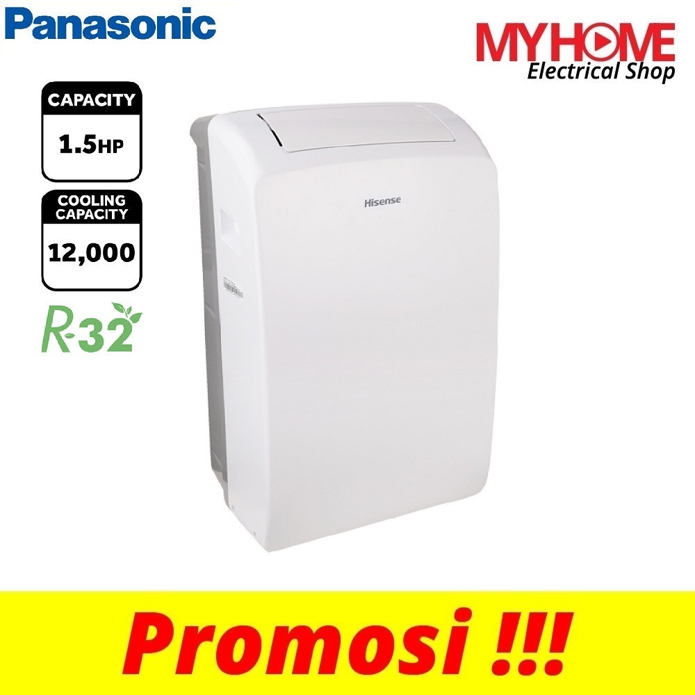 Hisense Ap12nxg 15hp R32 Non Inverter Portable Air Conditioner Courier Service Shopee Malaysia 8538