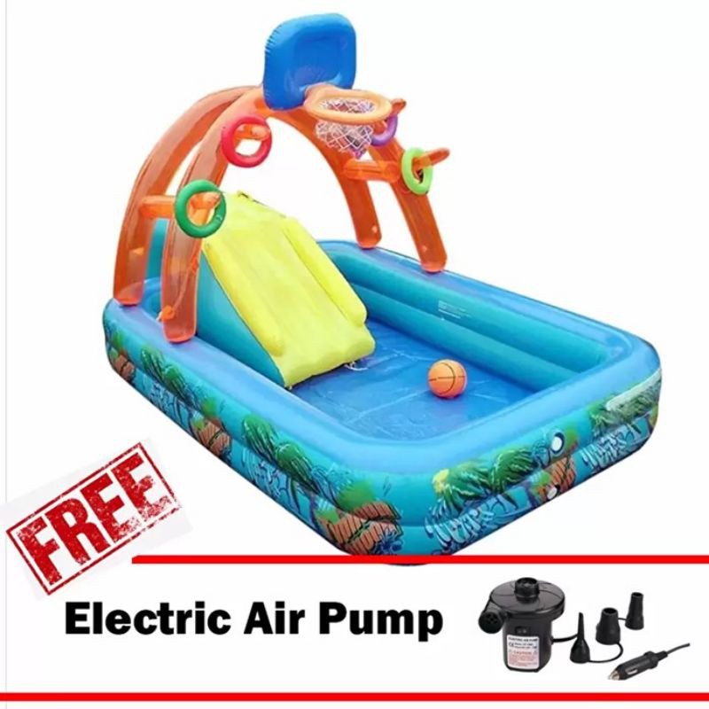 💥Splash Pool / inflatable / outdoor swimming pool free pump💥 | Shopee ...