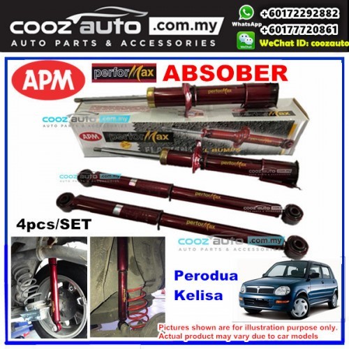 Perodua Kelisa APM Performax Sport Absorber Suspension Shopee