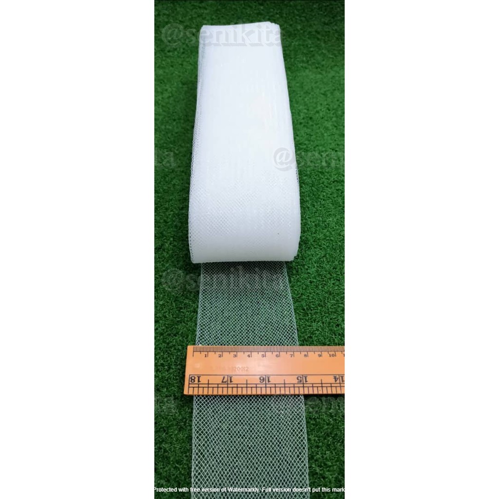 Horse Hair Kain Net / Horsehair Braid (1 meter) | Shopee Malaysia