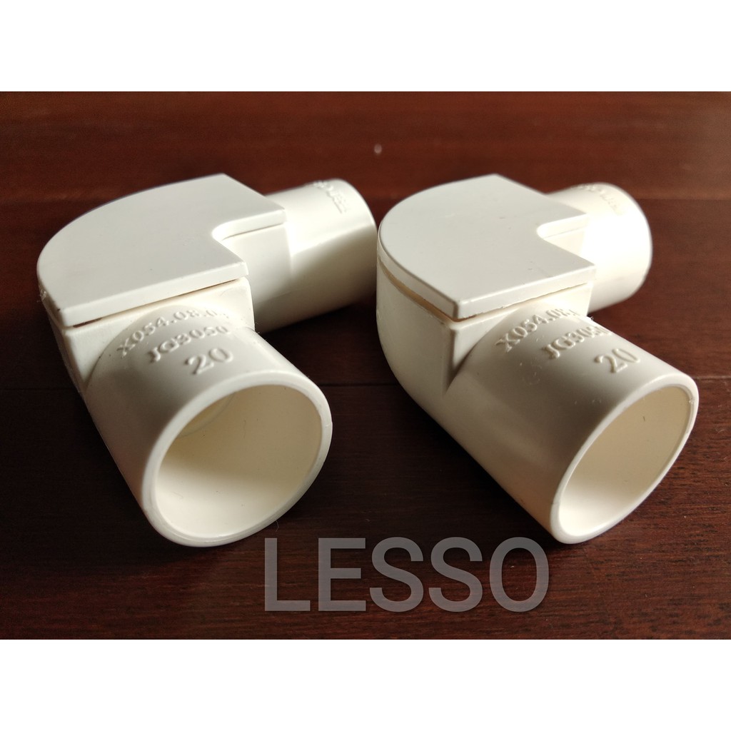 Elbow Conduit LESSO 20mm 1/2 Elbow Dus Box With Cover Fitting Conduit ...