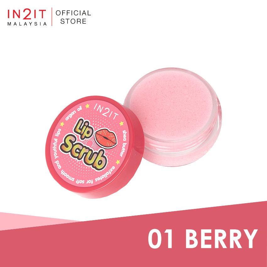IN2IT Lip Scrub (12g) LIS Shopee Malaysia