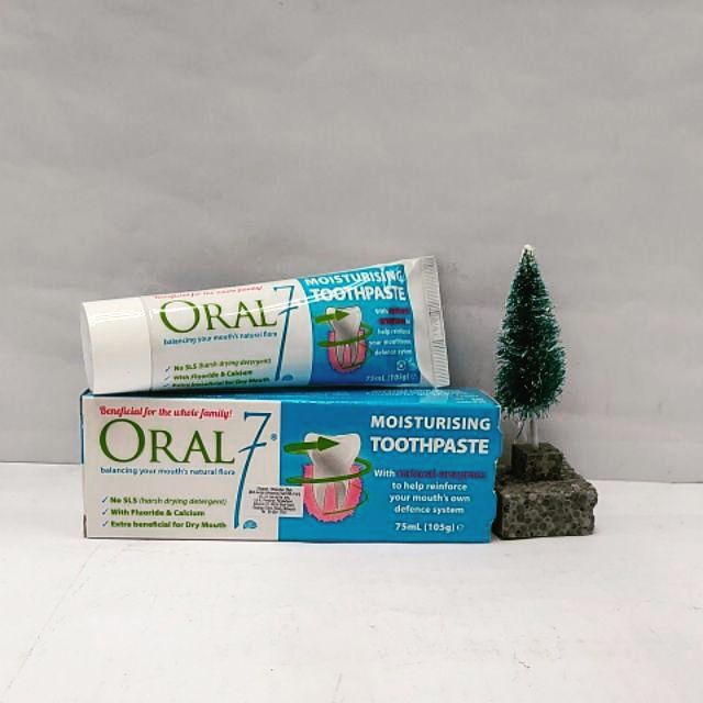Oral 7 Moisturizing Toothpaste 105g | Shopee Malaysia