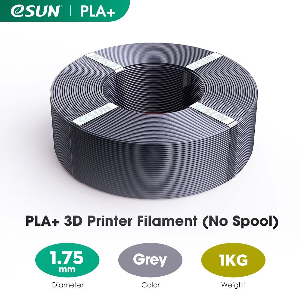 ESUN Spooless PLA+ Refilament Filament 1.75mm 1kg For 3D Printer ...