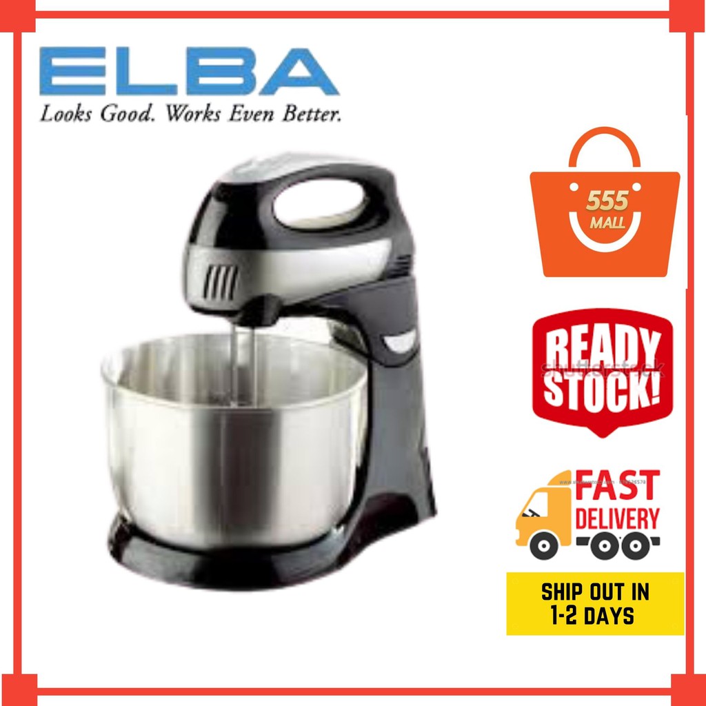 Elba Stand Mixer 300W, ESMB9925S🔥 Shopee Malaysia