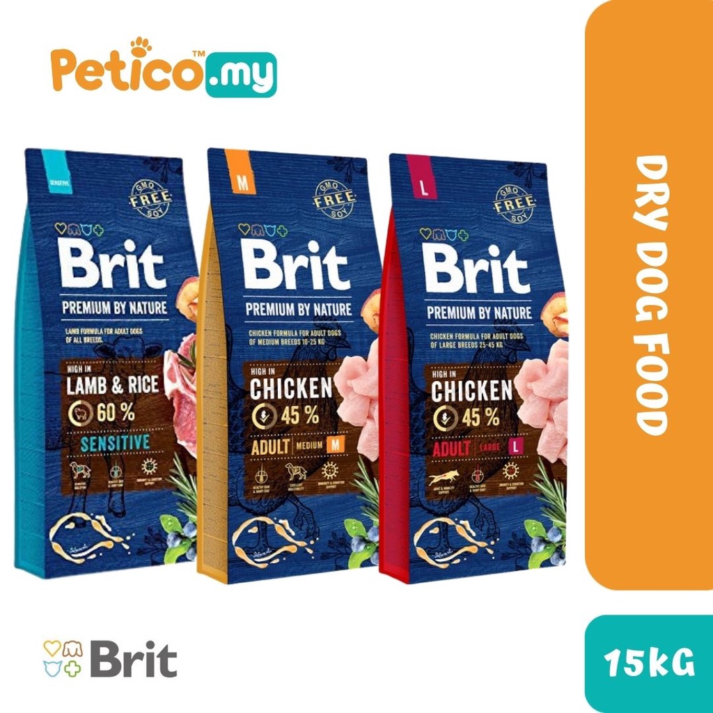 Brit premium by nature lamb best sale & rice