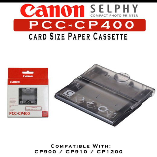 Canon Pcc Cp400 Card Size Paper Cassette Tray Kc 36ip For Cp900 Cp910 Cp1200 Selphy Photo 1346