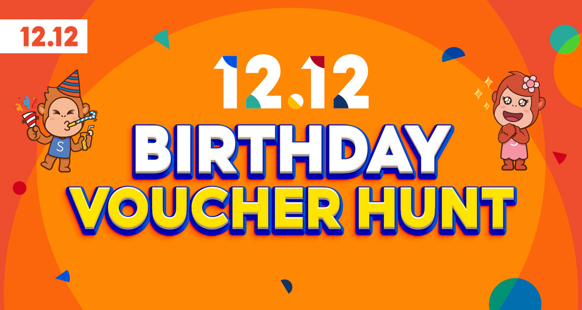 Shopee 12.12 Voucher Hunt