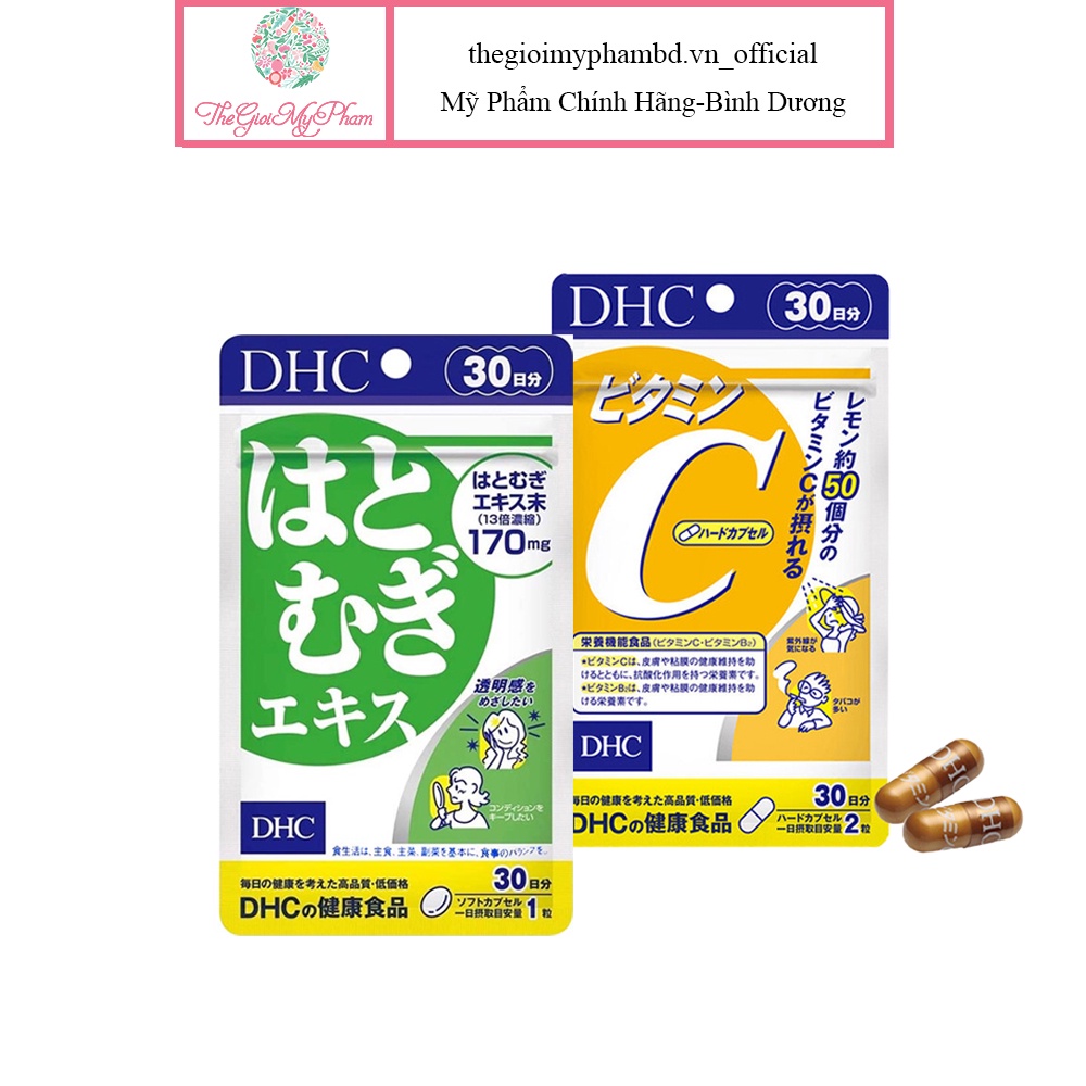 Safe Whitening Duo Vitamin C Tablets And Japanese DHC Whitening Tablets ...