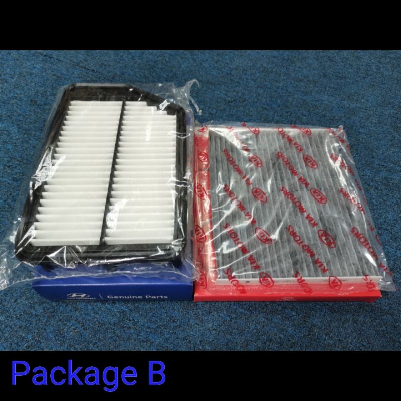 CABIN AIR FILTER & ENGINE AIR FILTER KIA CERATO K3/HYUNDAI ELANTRA 2012
