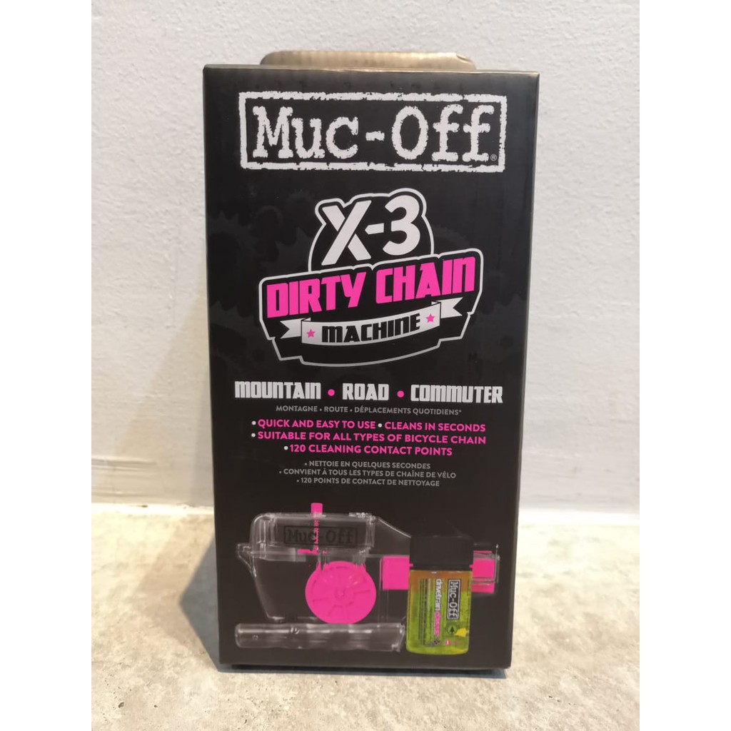 MTB Road Bike Bicycle Cassette Chain Cleaner Device Muc Off X3 Chain ...