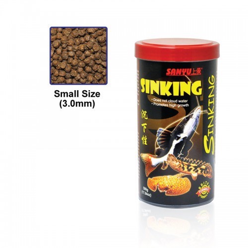 sinking fish pellets