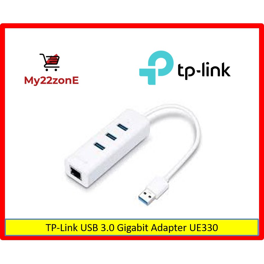 TP-Link UE330 / UE300 USB 3.0 to Gigabit LAN Ethernet Network Adapter ...