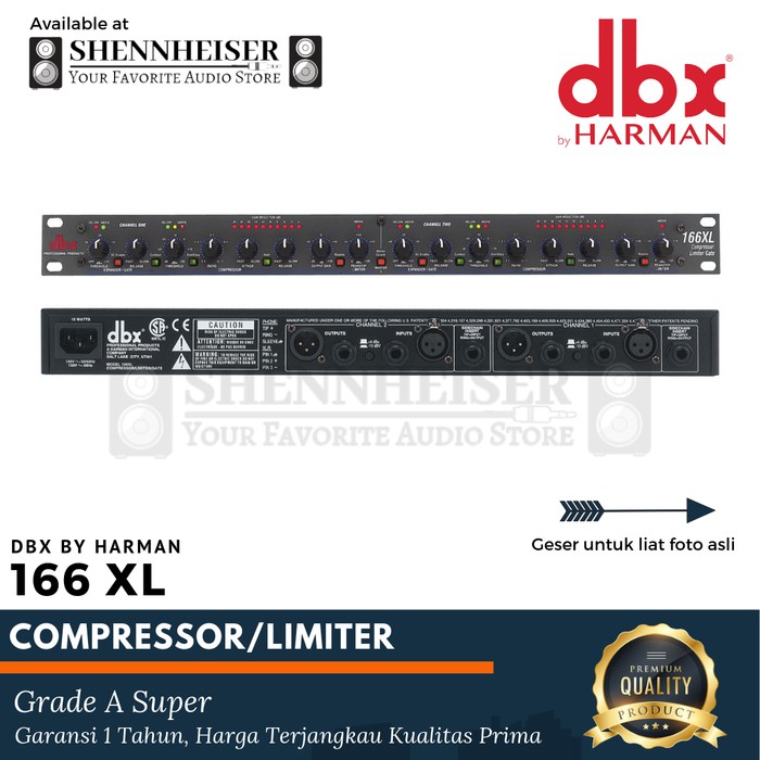 Compressor / Limitter DBX 166 XL | Shopee Malaysia