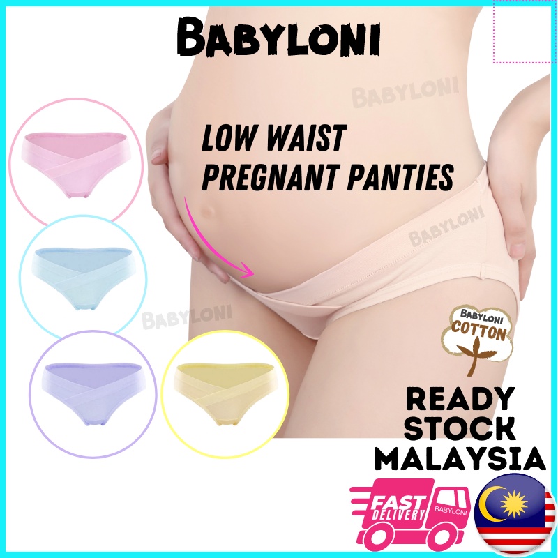 ⭐Mommy Maternity Low Waist Panties Underwear Women Pregnant